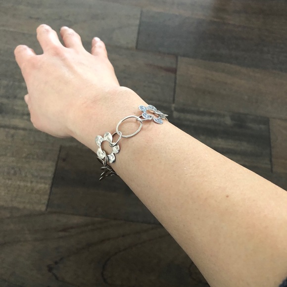 Peruvian 950 silver bracelet - Picture 4 of 4